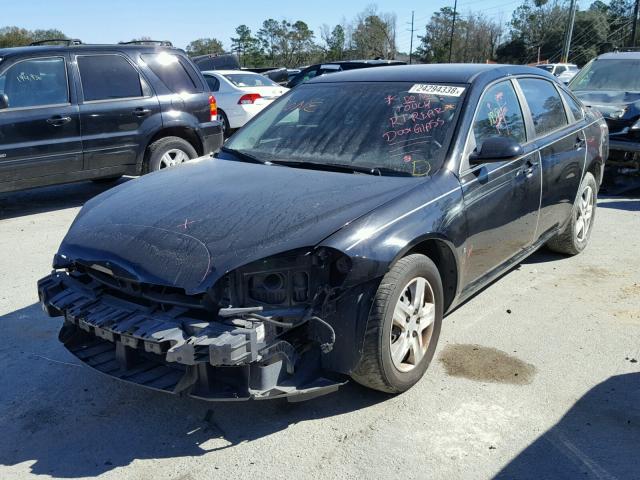 2G1WB58K881288415 - 2008 CHEVROLET IMPALA LS BLACK photo 2