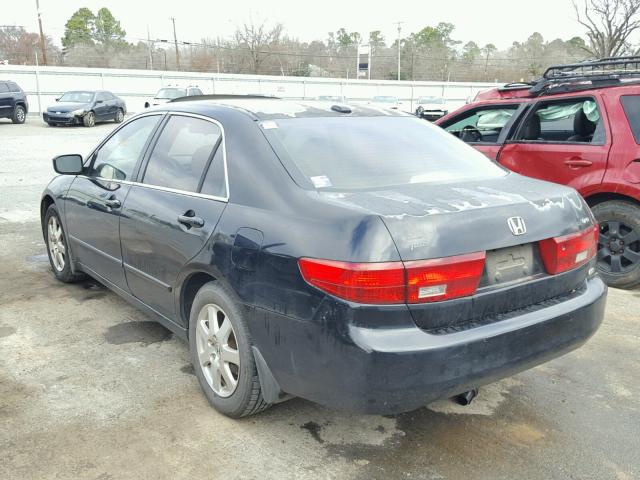 1HGCM66565A009117 - 2005 HONDA ACCORD EX BLACK photo 3