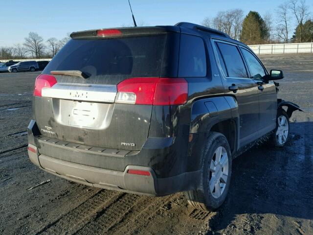 2CTFLTEC2B6468607 - 2011 GMC TERRAIN SL BLACK photo 4