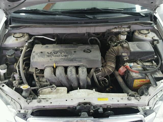 1NXBR30E85Z343372 - 2005 TOYOTA COROLLA CE SILVER photo 7