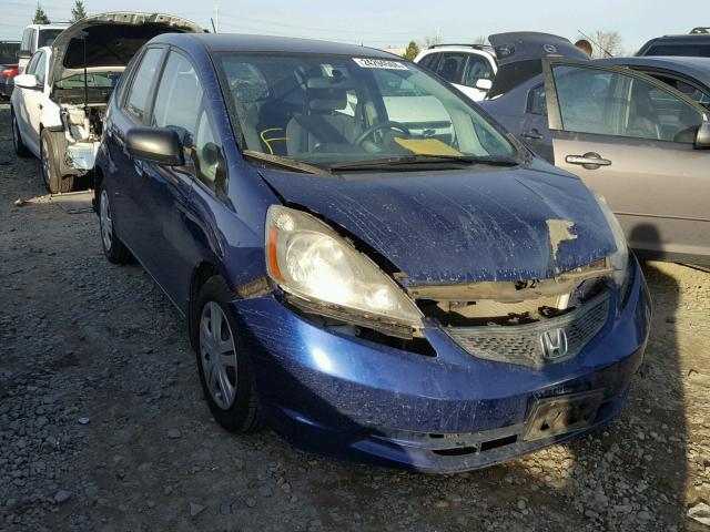 JHMGE8H31BC019458 - 2011 HONDA FIT BLUE photo 1