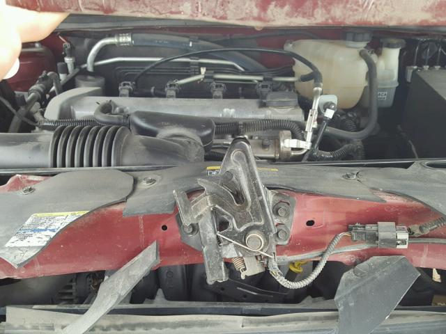 1G1ZS58F27F218982 - 2007 CHEVROLET MALIBU LS RED photo 7