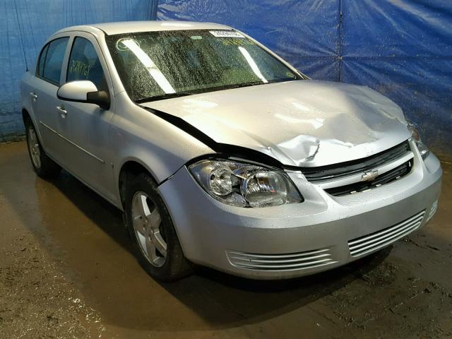 1G1AL58H497210231 - 2009 CHEVROLET COBALT LT SILVER photo 1