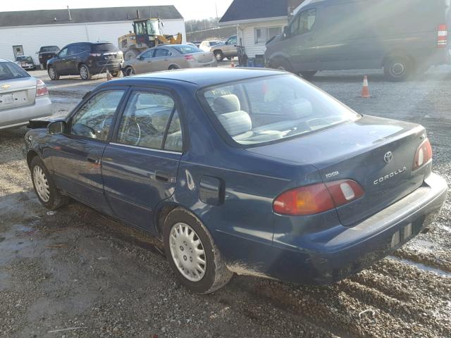 2T1BR12E2YC353449 - 2000 TOYOTA COROLLA VE BLUE photo 3