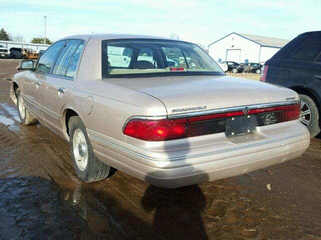 2MELM75W9VX625320 - 1997 MERCURY GRAND MARQ TAN photo 3