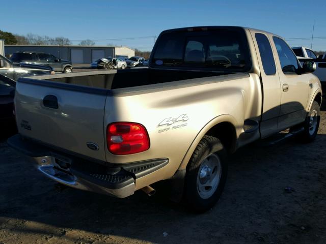 1FTRX08L5YKA25381 - 2000 FORD F150 GOLD photo 4