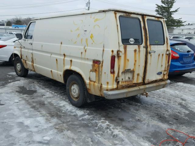 1FTDE14Y3HHA77712 - 1987 FORD ECONOLINE WHITE photo 3