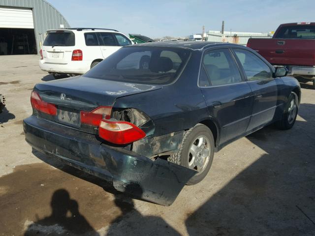 1HGCG1657XA040471 - 1999 HONDA ACCORD EX GREEN photo 4