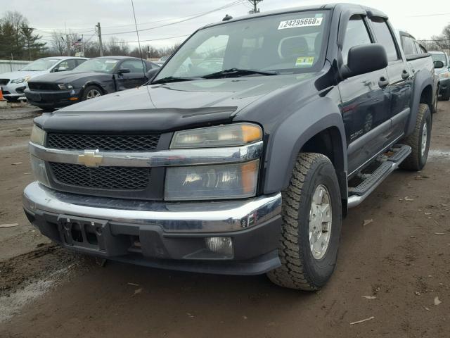 1GCDT136148185262 - 2004 CHEVROLET COLORADO BLACK photo 2