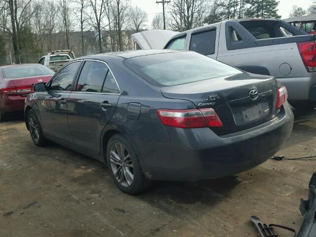 4T1BE46K27U687412 - 2007 TOYOTA CAMRY NEW GRAY photo 3