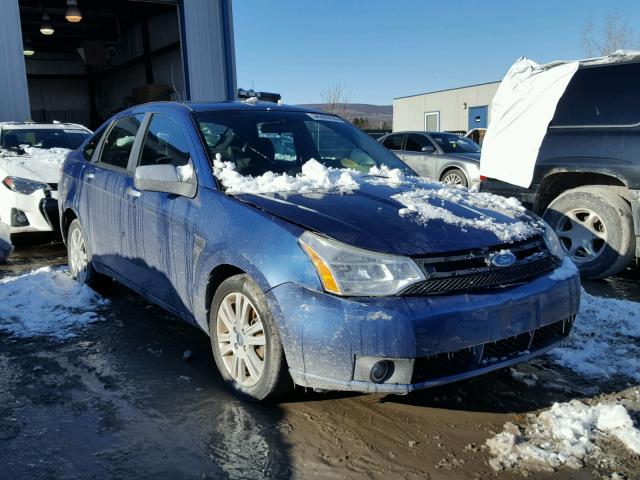 1FAHP35N88W263114 - 2008 FORD FOCUS SE BLUE photo 1