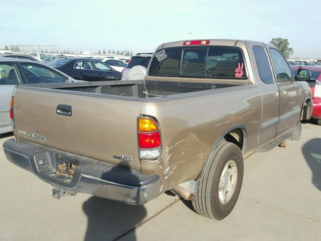 5TBRT34103S394810 - 2003 TOYOTA TUNDRA ACC GOLD photo 4