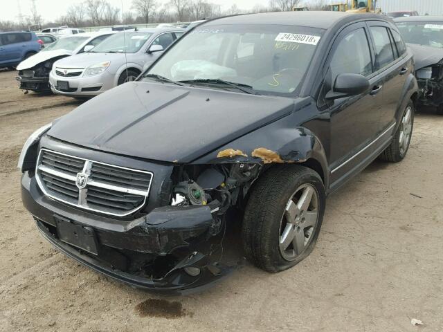 1B3HB78B49D111525 - 2009 DODGE CALIBER R/ BLACK photo 2