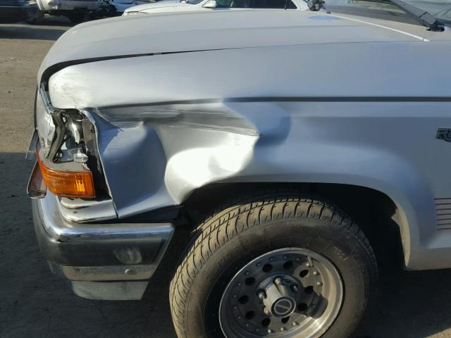 1FTCR14A7NPA33295 - 1992 FORD RANGER SUP GRAY photo 9