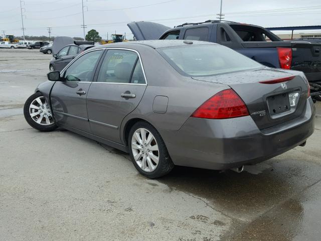 1HGCM66546A065557 - 2006 HONDA ACCORD EX GRAY photo 3