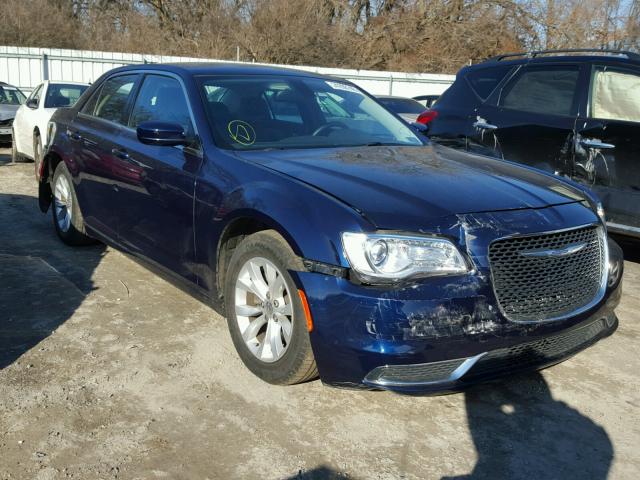 2C3CCAAG2FH931159 - 2015 CHRYSLER 300 LIMITE BLUE photo 1