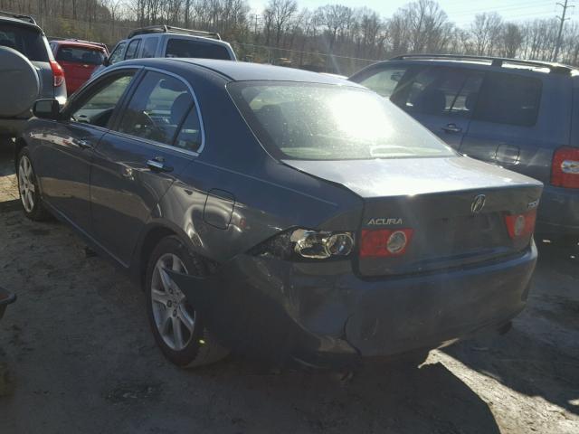 JH4CL96884C043980 - 2004 ACURA TSX GRAY photo 3