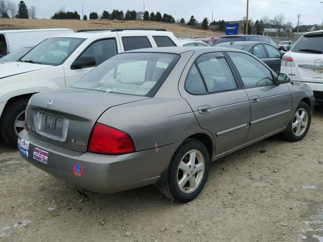 3N1AB51A04L738850 - 2004 NISSAN SENTRA 2.5 GRAY photo 4