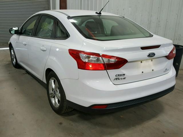 1FADP3F26EL155686 - 2014 FORD FOCUS SE WHITE photo 3