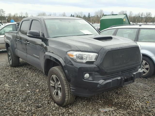 3TMDZ5BN6HM020808 - 2017 TOYOTA TACOMA DOU BLACK photo 1