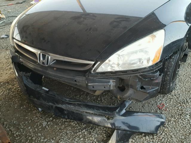 1HGCM56777A193028 - 2007 HONDA ACCORD EX BLACK photo 7