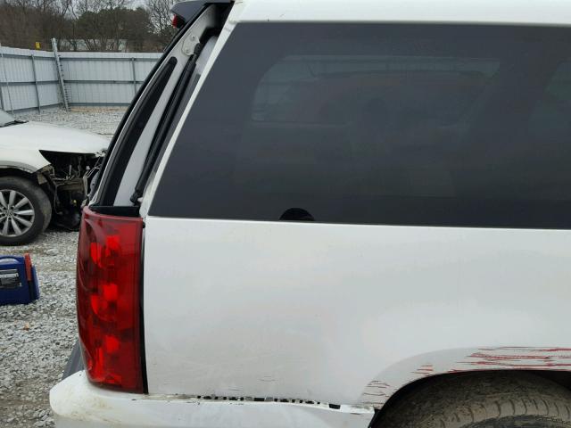 1GKFC160X7R227673 - 2007 GMC YUKON XL C WHITE photo 10