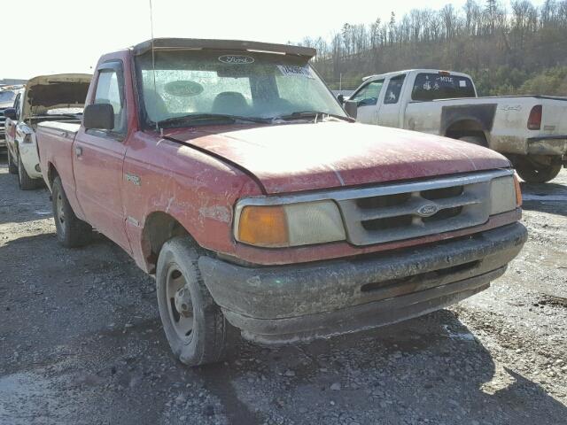 1FTCR10A1TUD88645 - 1996 FORD RANGER RED photo 1