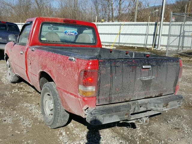 1FTCR10A1TUD88645 - 1996 FORD RANGER RED photo 3