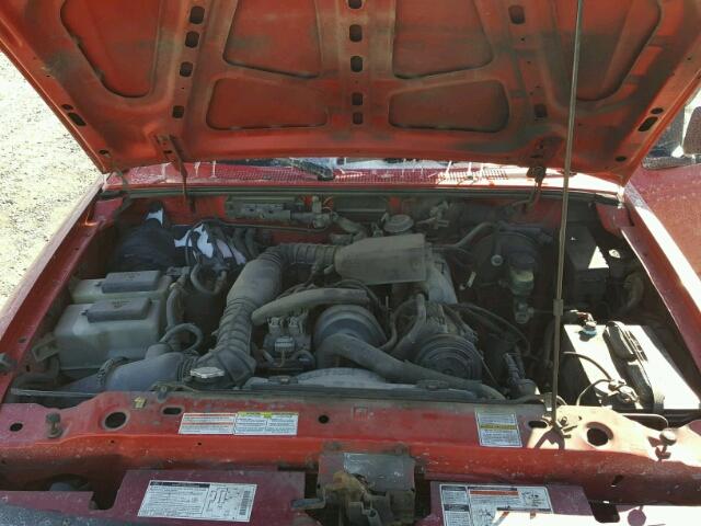 1FTCR10A1TUD88645 - 1996 FORD RANGER RED photo 7