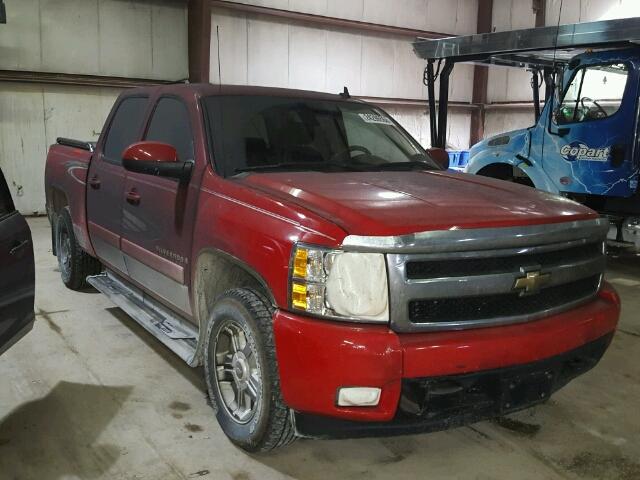 3GCEK133X8G200905 - 2008 CHEVROLET SILVERADO RED photo 1