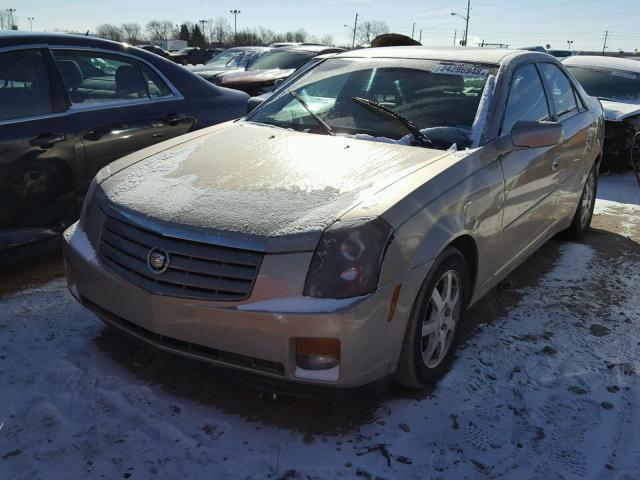 1G6DP567050141434 - 2005 CADILLAC CTS HI FEA TAN photo 2