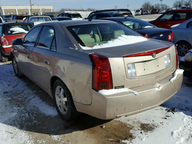 1G6DP567050141434 - 2005 CADILLAC CTS HI FEA TAN photo 3