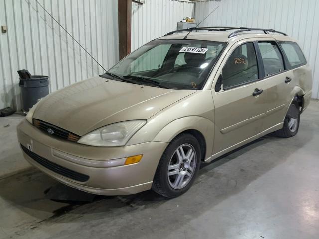 1FAFP36321W104616 - 2001 FORD FOCUS SE TAN photo 2