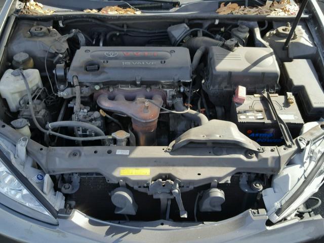 4T1BE32K55U504145 - 2005 TOYOTA CAMRY LE CHARCOAL photo 7