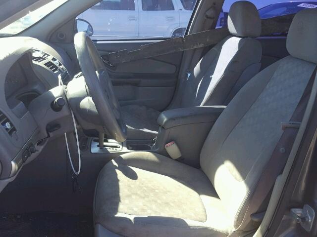1G1ZT64875F340034 - 2005 CHEVROLET MALIBU MAX ნაცრისფერი ფოტო 5