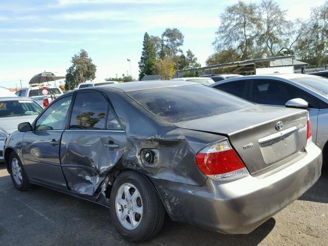 4T1BE32K46U683618 - 2006 TOYOTA CAMRY LE GRAY photo 3