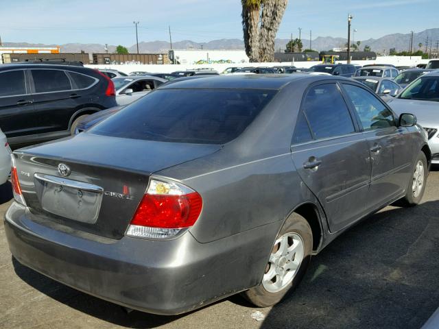 4T1BE32K46U683618 - 2006 TOYOTA CAMRY LE GRAY photo 4