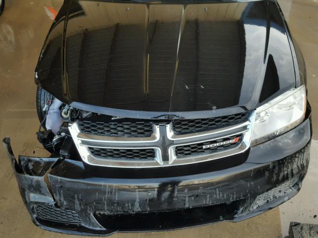 1C3CDZCB0CN314570 - 2012 DODGE AVENGER SX BLACK photo 7