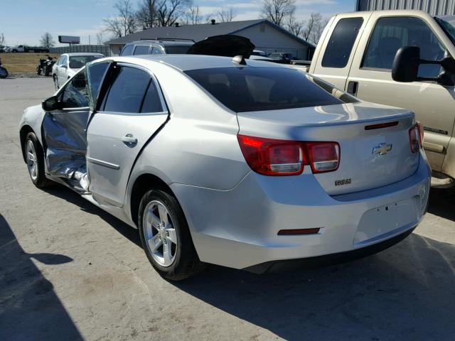 1G11B5SA5DF168701 - 2013 CHEVROLET MALIBU LS SILVER photo 3