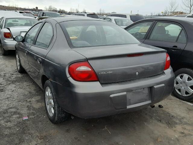 1B3ES46CX3D247968 - 2003 DODGE NEON SX 2. GRAY photo 3