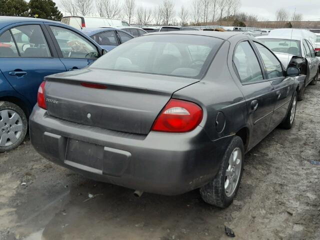 1B3ES46CX3D247968 - 2003 DODGE NEON SX 2. GRAY photo 4