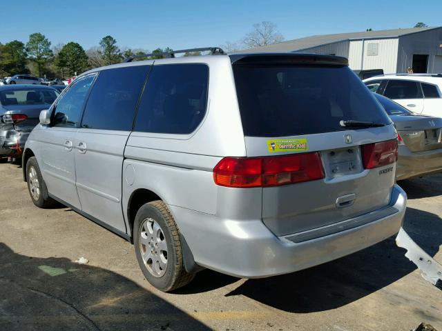 5FNRL18993B034774 - 2003 HONDA ODYSSEY EX SILVER photo 3