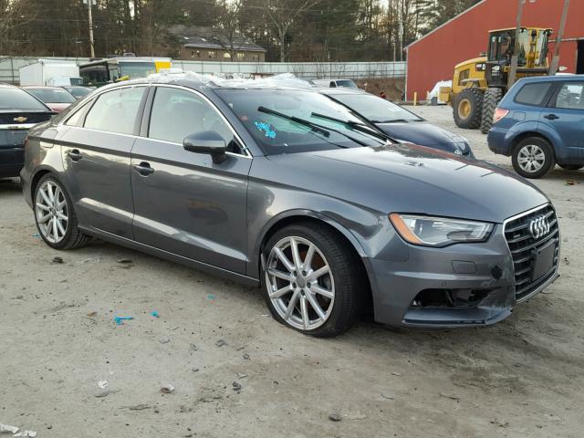 WAUE8GFF0G1072062 - 2016 AUDI A3 PREMIUM GRAY photo 1