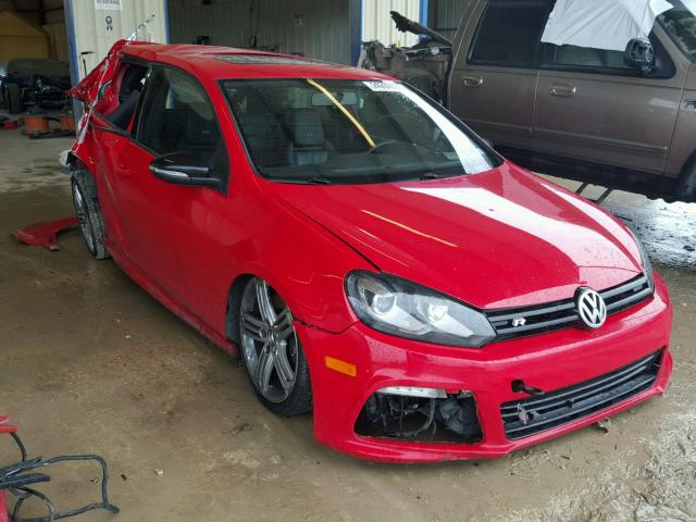 WVWRF7AJ3CW337527 - 2012 VOLKSWAGEN GOLF R RED photo 1