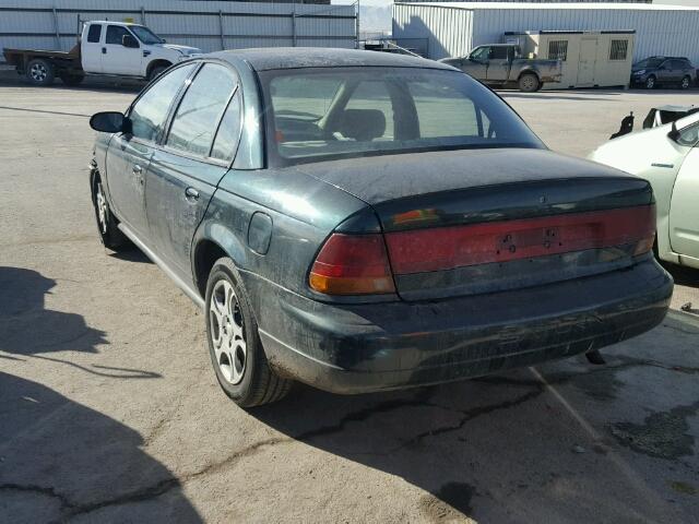 1G8ZJ5275TZ381611 - 1996 SATURN SL2 GREEN photo 3