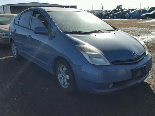 JTDKB20U840056310 - 2004 TOYOTA PRIUS BLUE photo 1