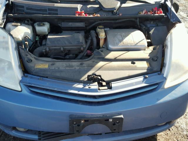 JTDKB20U840056310 - 2004 TOYOTA PRIUS BLUE photo 7