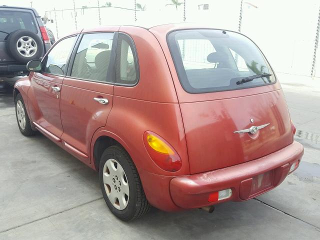 3C4FY48B34T231841 - 2004 CHRYSLER PT CRUISER BURGUNDY photo 3