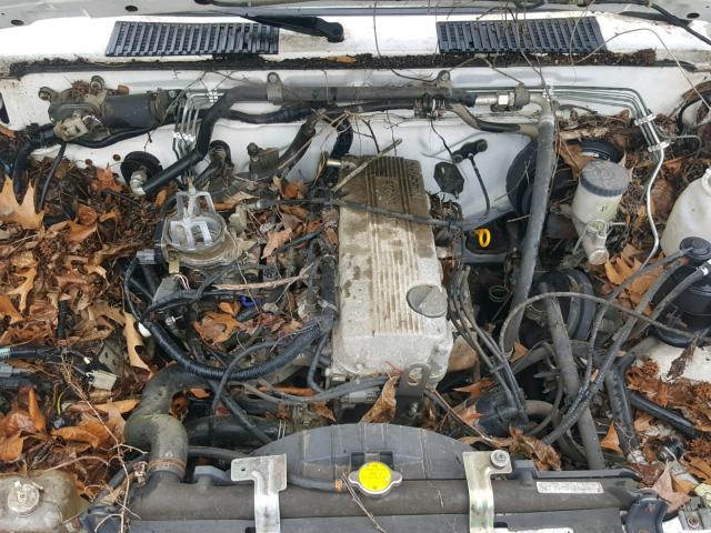 1N6SD11S1SC423249 - 1995 NISSAN TRUCK E/XE WHITE photo 7