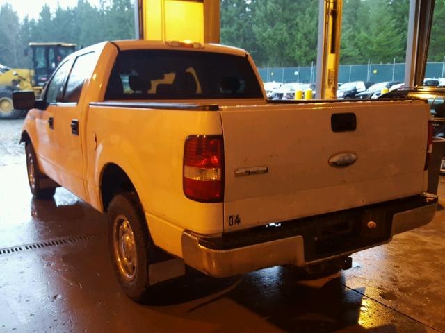 1FTPW14V38KB60091 - 2008 FORD F150 SUPER WHITE photo 3